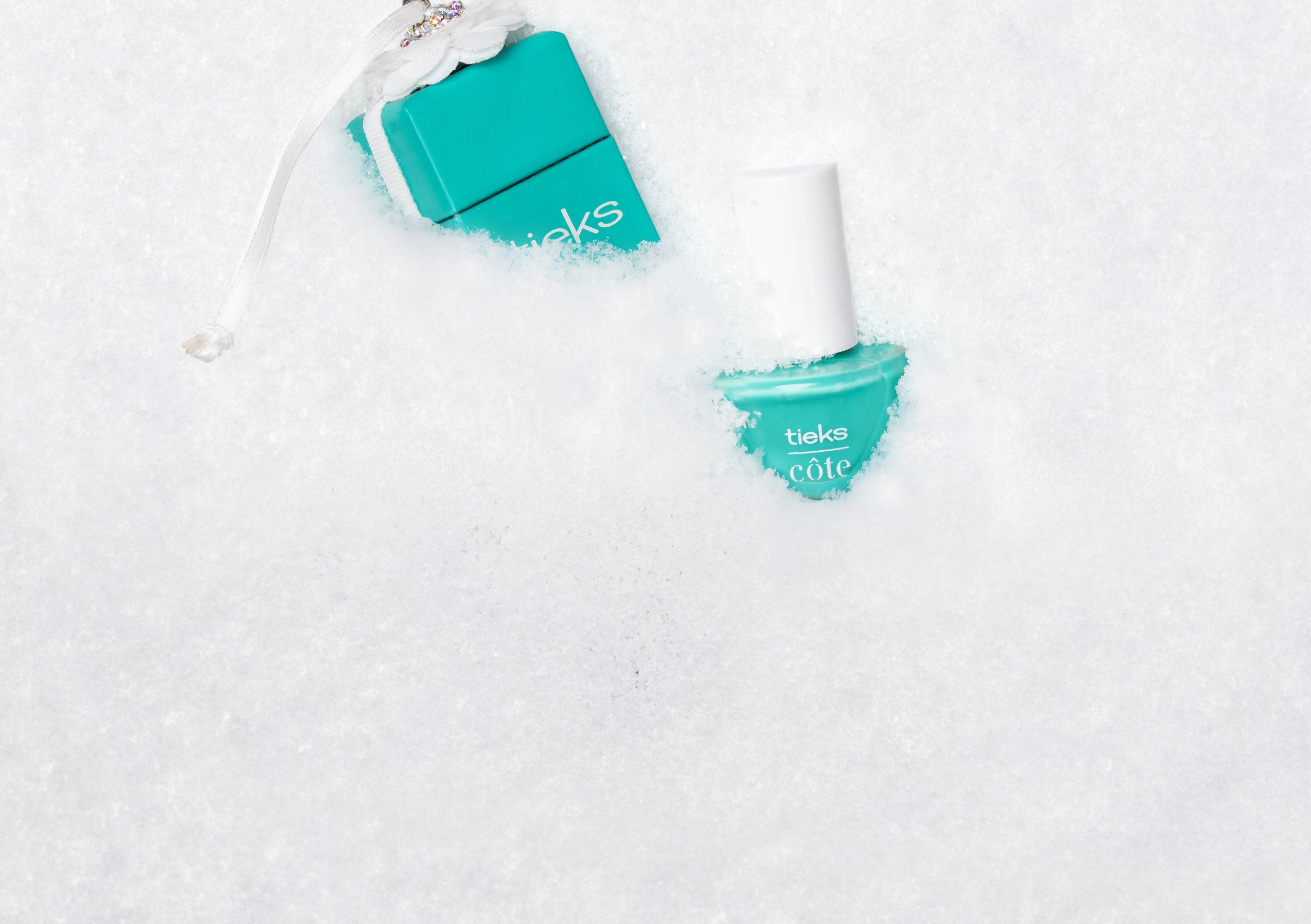 Tieks by Gavrieli mini tieks box ornament and nail polish