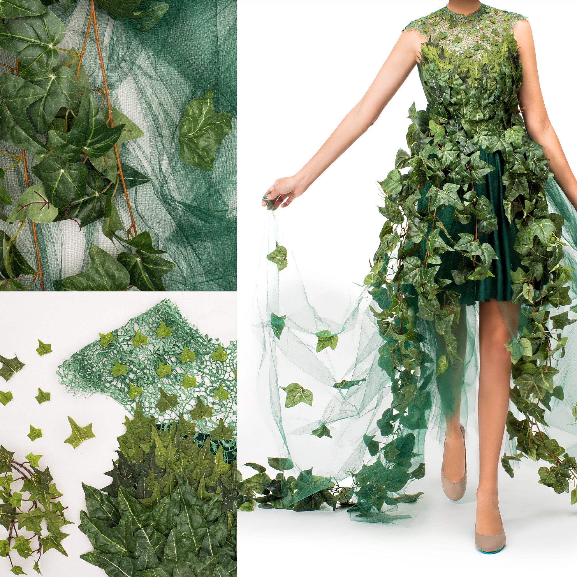diy your own poison ivy costume with tieks