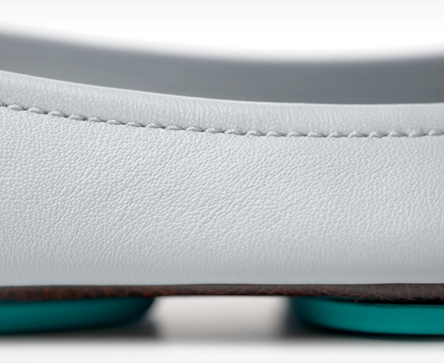 side of tieks ballet flats