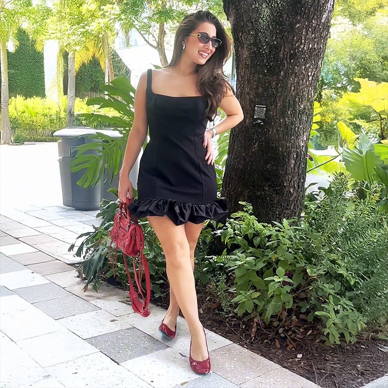 How to Style Red Flats for Summer