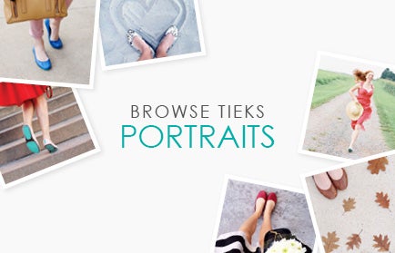 fashion influencers and women wearing tieks ballet flats on social media