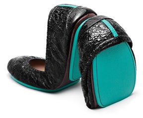 Obsidian Black ballet flats