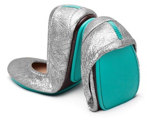 Silver Screen ballet flats